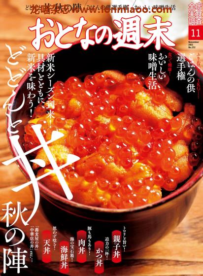 [日本版]おとなの周末 大人的周末 美食杂志 2021年11月刊